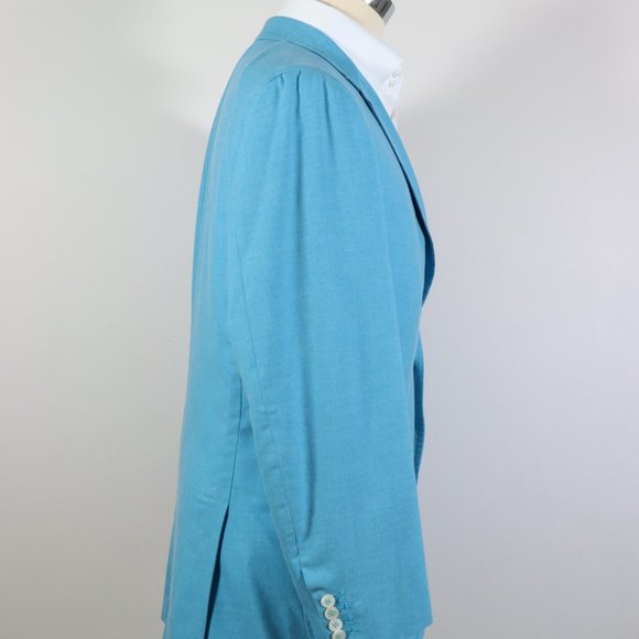 Isaia Sport Jacket 42R (40R)/52 Cotton/Wool. Extra Slim Fit. Made in Italy. - Picture 3 of 10